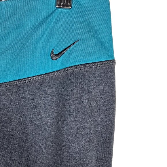 Nike‎ Dri-Fit Workout Leggings Large Full-Length Blue Yoga Pants - Picture 11 of 11